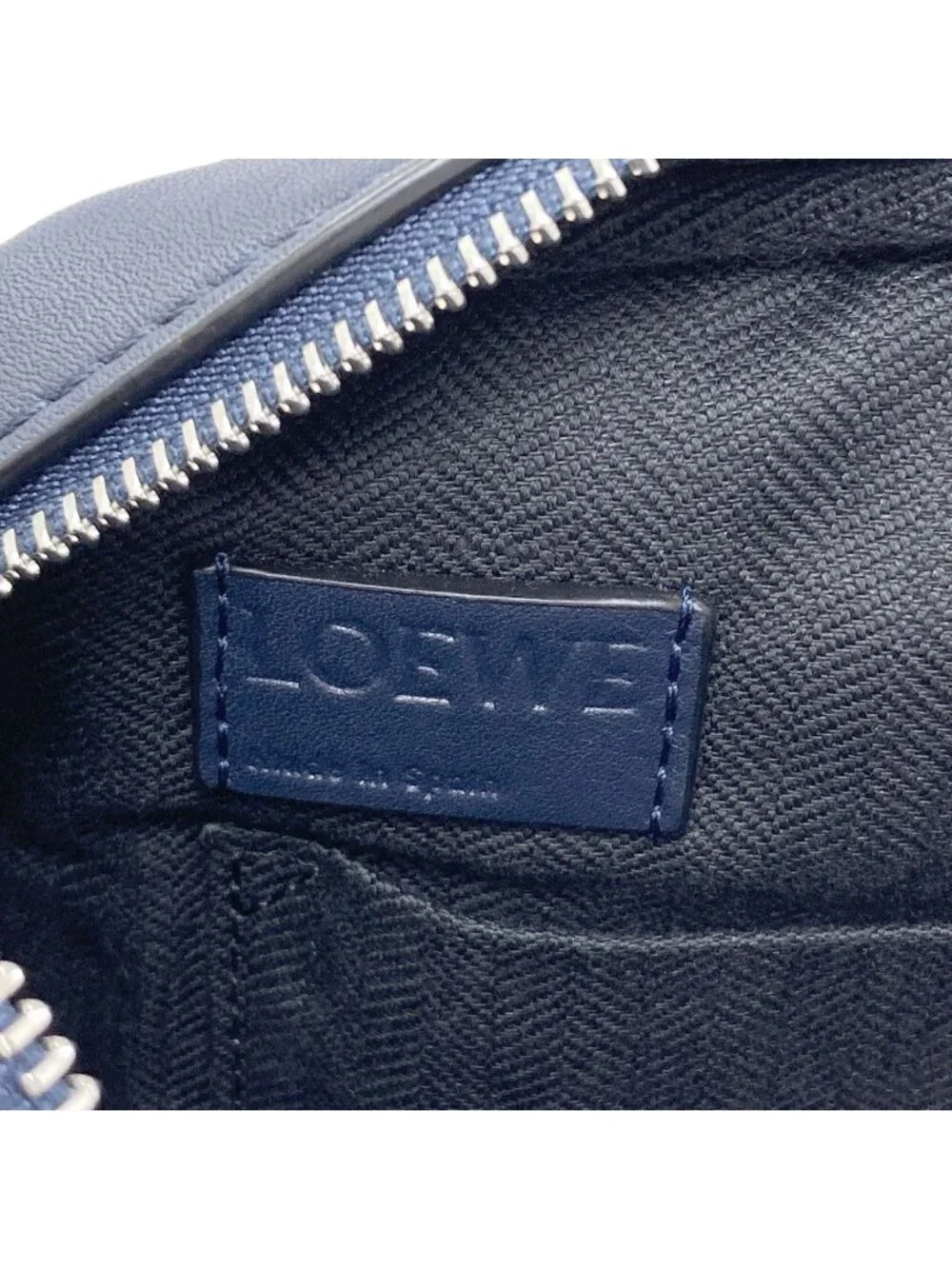 Loewe Military Messenger Bag XS Anagram Calfskin
